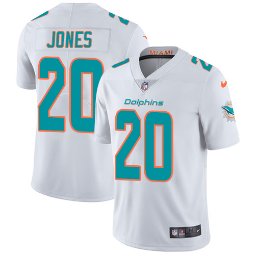 Nike Miami Dolphins #20 Reshad Jones White Youth Stitched NFL Vapor Untouchable Limited Jersey->youth nfl jersey->Youth Jersey